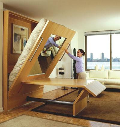 Murphy Bed with Table